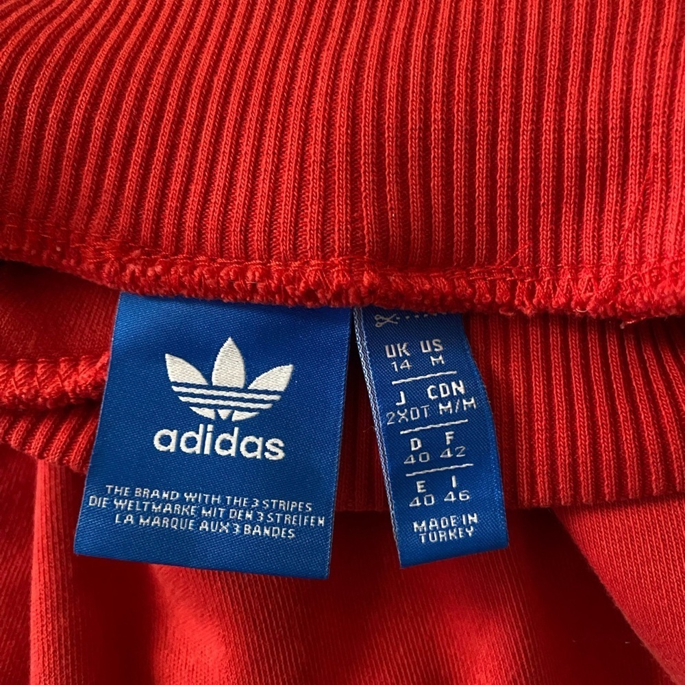 ADIDAS Originals Women’s Bold Age Cropped 100% Cotton Oversized Sweatshirt Sz M - Picture 13 of 15